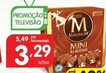 Minipreço Bombom gelado magnum promoção