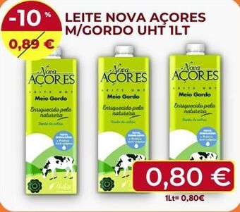 Ponto Fresco Leite nova açores promoção