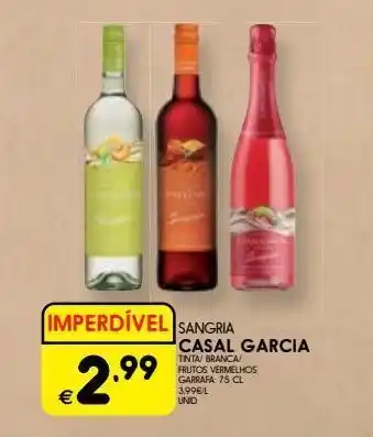Meu Super Sangria casal garcia promoção