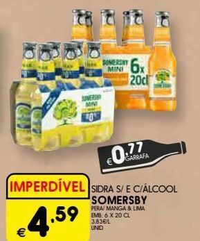 Meu Super Sidra somersby promoção