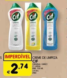Meu Super Limpadores cif promoção