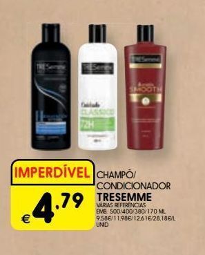 Meu Super Produtos para o cabelo tresemmé promoção