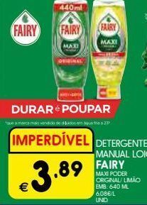 Meu Super Detergente fairy promoção