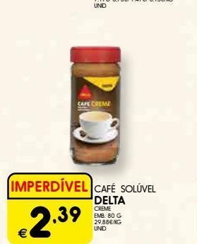 Meu Super Café solúvel delta promoção