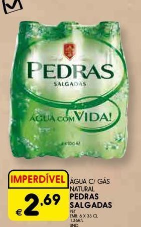 Meu Super Água com gás pedras salgadas promoção