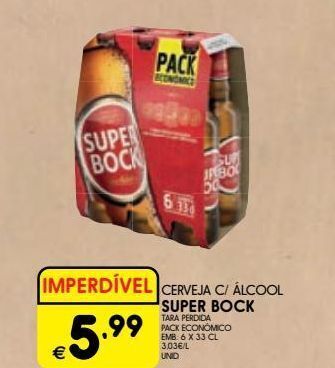 Meu Super Cerveja super bock promoção