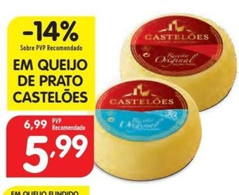Minipreço Queijos castelões promoção