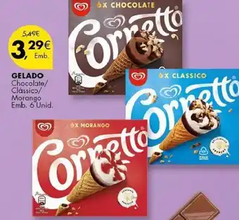 Pingo Doce Cornetto frigo promoção
