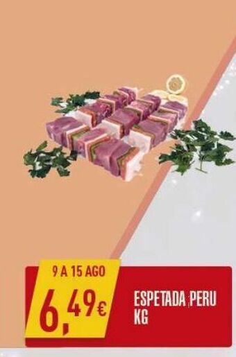 Miranda Supermercados Espeto de peru promoção