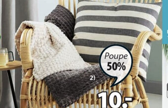 JYSK Hagtorn Manta de Malha Polar 140 x 200cm promoção