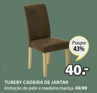 JYSK Tureby Cadeira de Jantar promoção