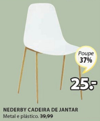 JYSK Nederby Cadeira de Jantar promoção