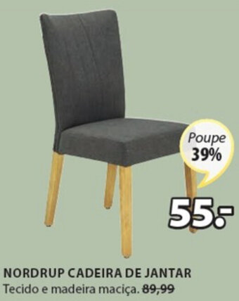 JYSK Nordrup Cadeira de Jantar promoção