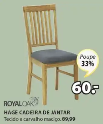 JYSK Hage Cadeira de Jantar promoção