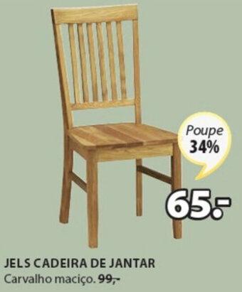 JYSK Jels Cadeira de Jantar promoção