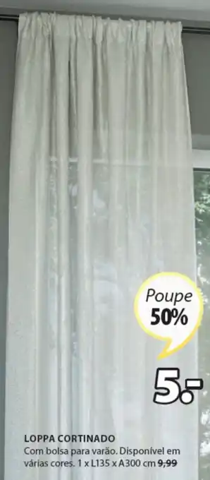 JYSK Loppa Cortinado promoção