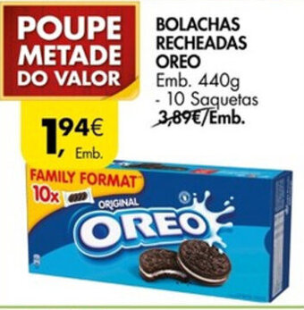 Bolachas Recheadas Oreo 440g