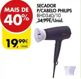 Pingo Doce Secador P/Cabelo Philips promoção