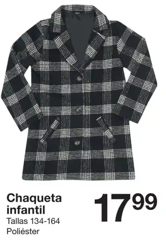 Chaqueta Infantil Tallas 134-164