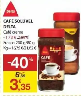 E.Leclerc Café Solúvel Delta 200g promoção
