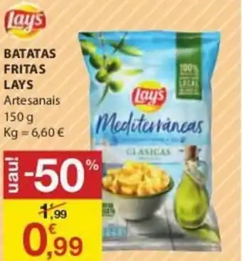 E.Leclerc Batatas Fritas Lay's 150g promoção
