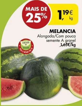 Pingo Doce Melancia promoção