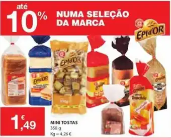 E.Leclerc Mini Tostas 350g promoção