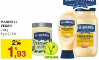 E.Leclerc Maionese Vegan 270g promoção