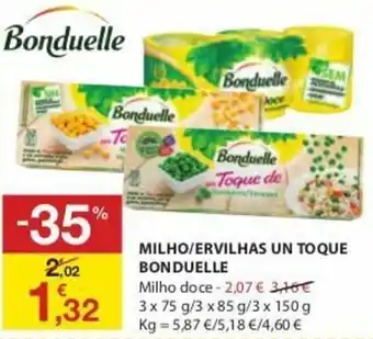 Milho/Ervilhas Un Toque Bonduelle