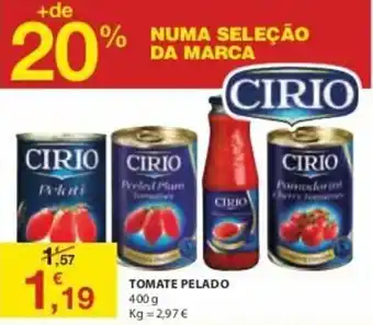 E.Leclerc Tomate Pelado 400g promoção