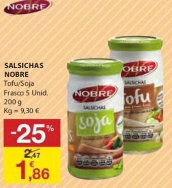 E.Leclerc Salsichas Nobre 200g promoção