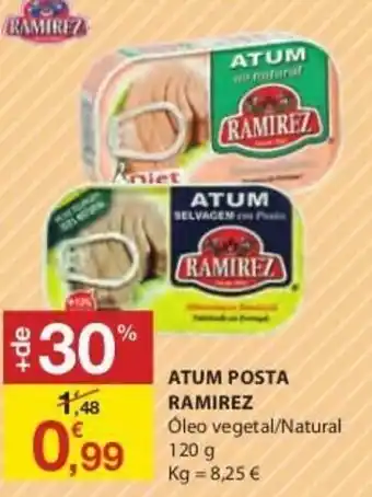 E.Leclerc Atum Posta Ramirez 120g promoção