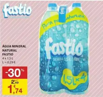 Água Mineral Natural Fastio 4x1,5L