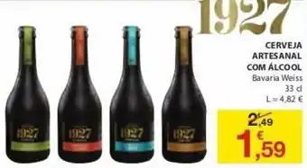 E.Leclerc Cerveja Artesanal com Álcool 33cl promoção