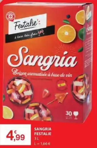 E.Leclerc Sangria Festalie 3L promoção