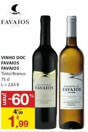 E.Leclerc Vinho Doc Favaios Favaios 75cl promoção