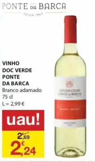 Vinho Doc Verde Ponte da Barca 75cl