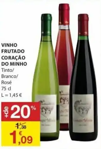 Vinho Frutado Coração do Minho 75cl