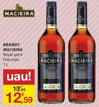 E.Leclerc Brandy Macieira 1L promoção
