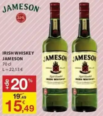 E.Leclerc Irish Whiskey Jameson 70cl promoção