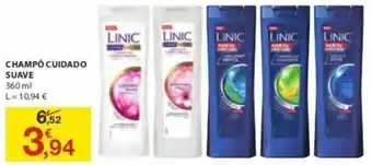 Champô Cuidado Suave Linic 360ml