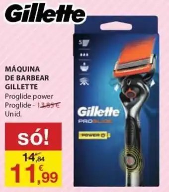 E.Leclerc Máquina Barbear Gillette promoção