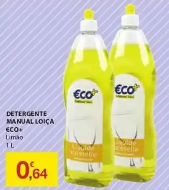 Detergente Manual Loiça Eco+ 1L
