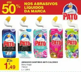 E.Leclerc Abrasivo Sanitário Anti-Calcário Pato 750ml promoção