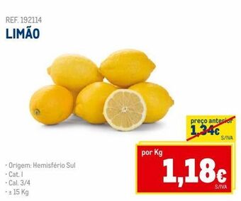 Makro Limão promoção
