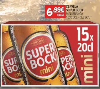 Spar Cerveja super bock promoção