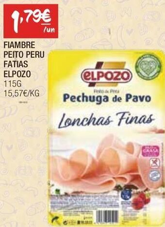 Spar Presunto de peru elpozo promoção