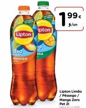 Aqui é fresco Chá gelado lipton promoção
