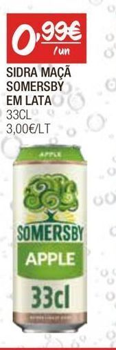 Spar Sidra somersby promoção