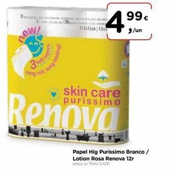 Aqui é fresco Papel higiênico renova promoção